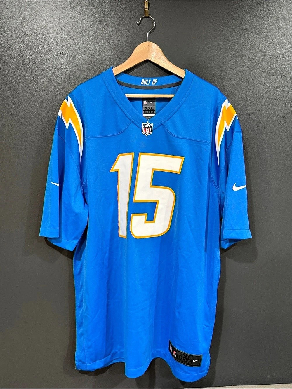 Nike Los Angeles Chargers Ladd McConkey #15 Game Jersey Blue